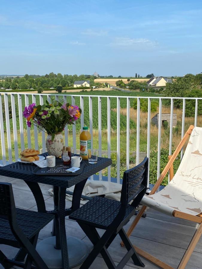 Appartement Lu'Ermael Avec Vue Mont Saint Michel Courtils Екстериор снимка