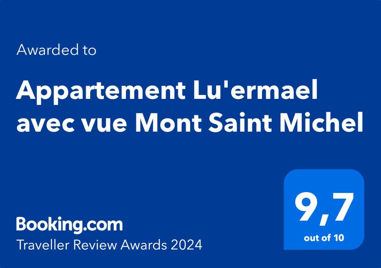 Appartement Lu'Ermael Avec Vue Mont Saint Michel Courtils Екстериор снимка
