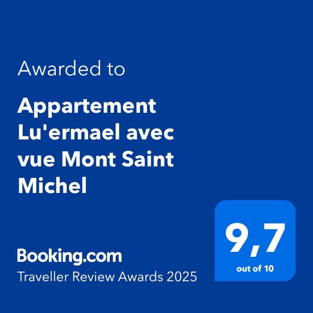 Appartement Lu'Ermael Avec Vue Mont Saint Michel Courtils Екстериор снимка